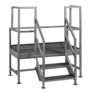 Custom stainless steel employee stand equipment