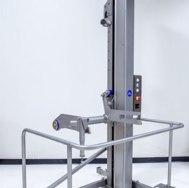 column dumper for the food processing industry